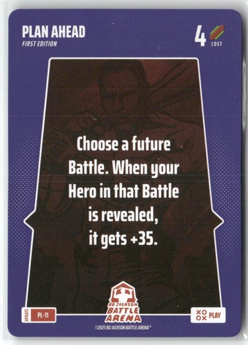 Bo Jackson Battle Arena Update Play PL-11 Plan Ahead