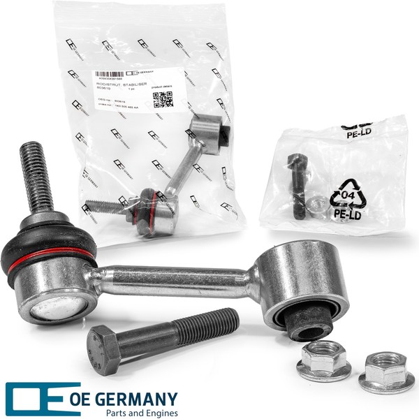 2X Koppelstange Hinten FüR Vw Passat B6 B7 Touran Golf 5 6 Sharan Tiguan-image