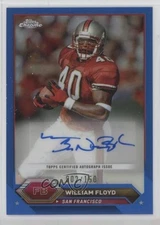 2023 Composite Topps Chrome Blue Refractor /150 William Floyd #TCA-WF Auto