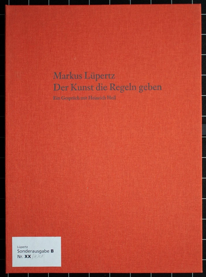 Markus Lüpertz Kunst Regeln geben Neoexpressionismus Radierung Buch 2005 20/30 - Bild 2 von 4