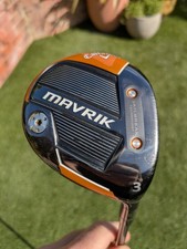CALLAWAY Mavrik 3 Wood, 15 Degree, EvenFlow Riptide Reg Shaft, Good Condition