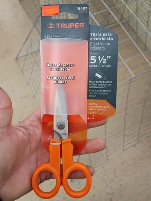 Truper Stainless Steel Scissors 5-1/2   - Tijeras Trooper 5-1/2 