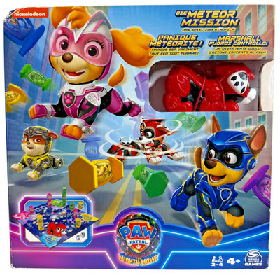 Meteor Mission Spiel Paw Patrol  OVP Kinder Brettspiel 4+ Spin Master Neu!