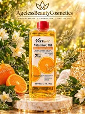 Veet Gold Vitamin C Face Body Glowing corrector Oil 1000 ML X 1