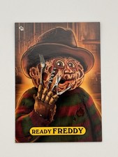 2025 READY FREDDY Garbage Pail Kids Parody Hand Signed By GPK Artist M. Barnard