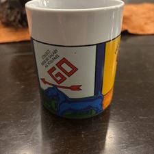 Sherwood Brands Hasbro MONOPOLY Mug  2005 Free Parking, Chance,
