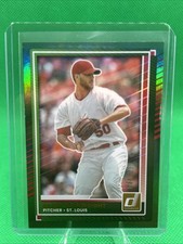 2025 Donruss ADAM WAINWRIGHT Base GREEN FOIL /199 Cardinals No. 36