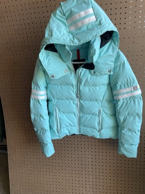 Fera Ski Jacket Woman s Aqua Blue Sz-8