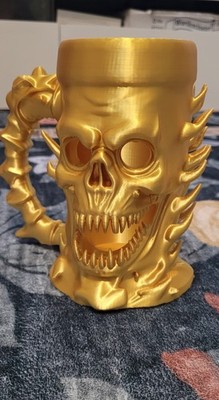   Feuerdämon Dosenhalter / Bierkrug - 0,5L - 3D Druck PLA  