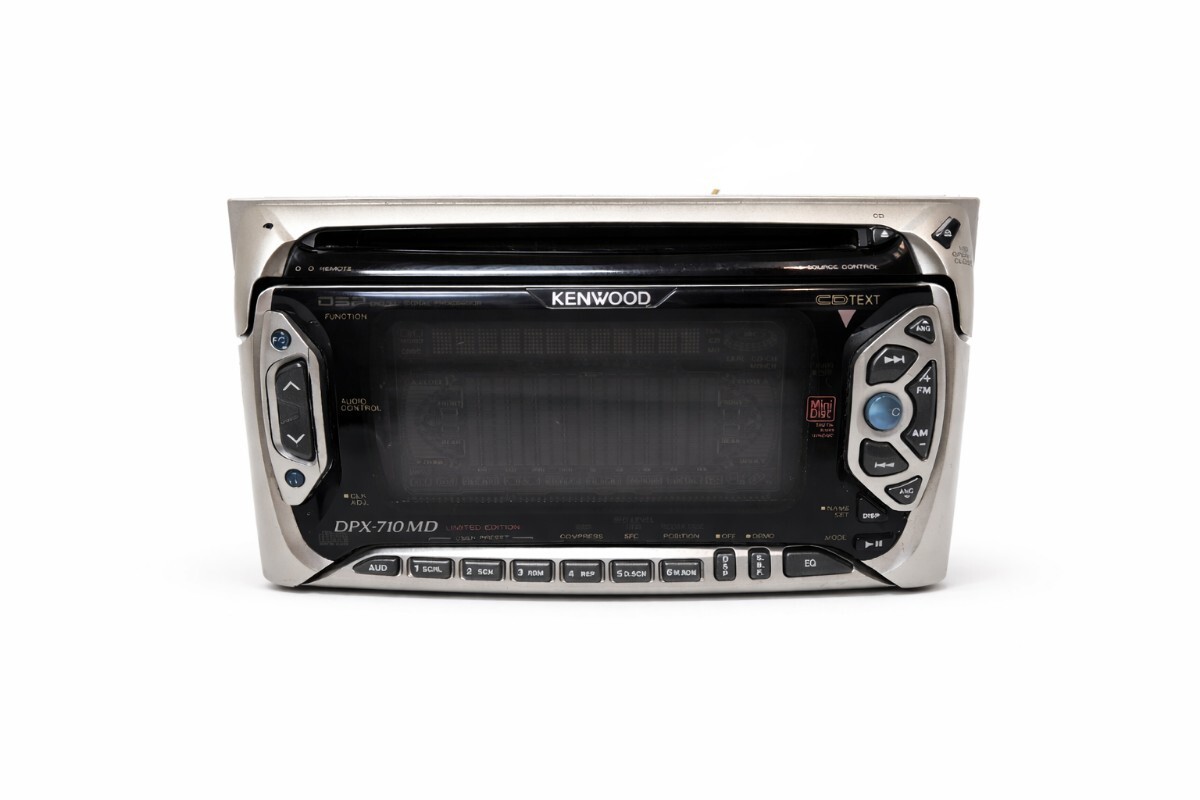 Kenwood DPX-710MD 2DIN CD MD Deck Player DSP/equalizer included