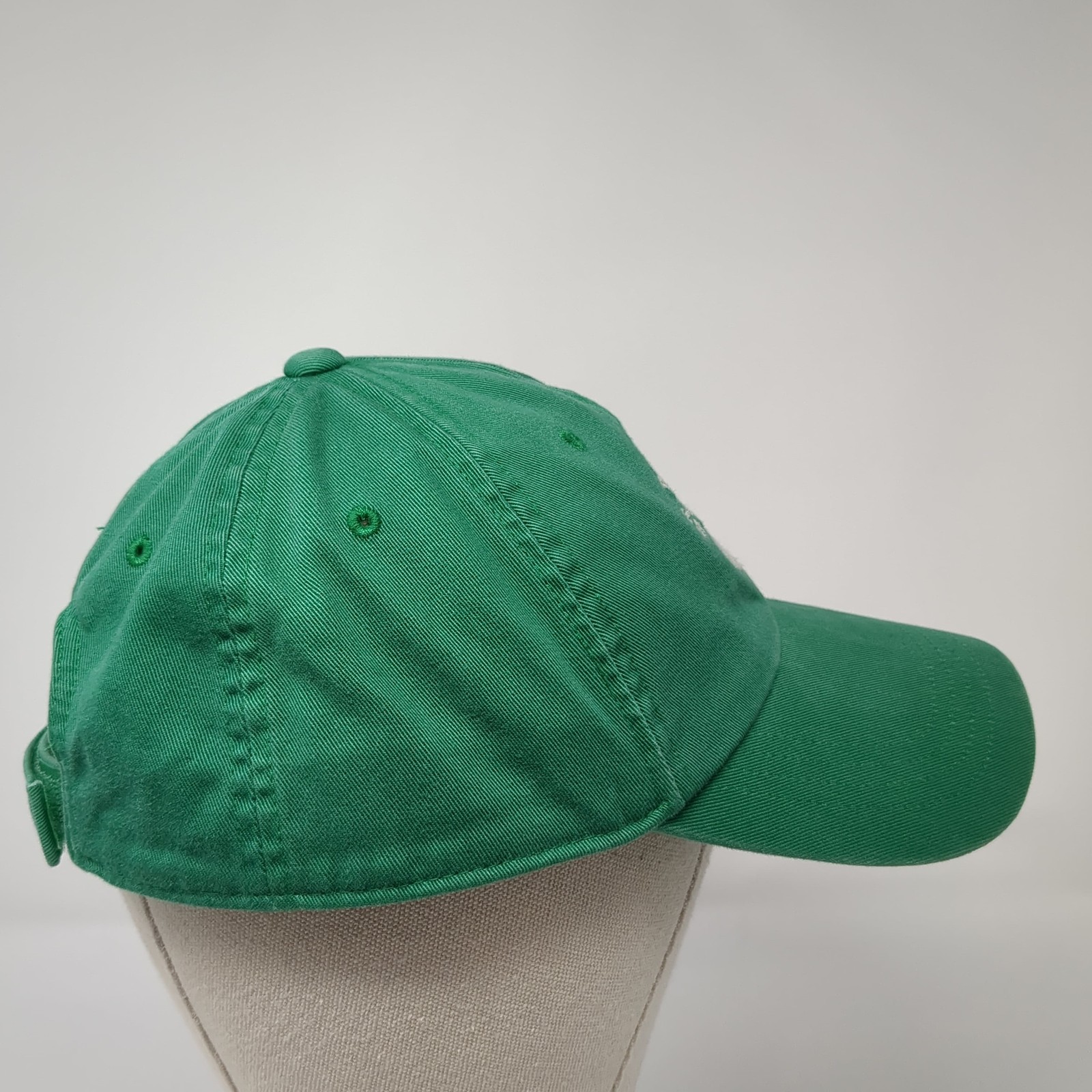 St. Patrick's Day Strapback Hat Solid Green XL Em… - image 5