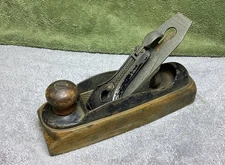 ANTIQUE FULTON 8” TRANSITION WOOD PLANE 1-3/4” IRON