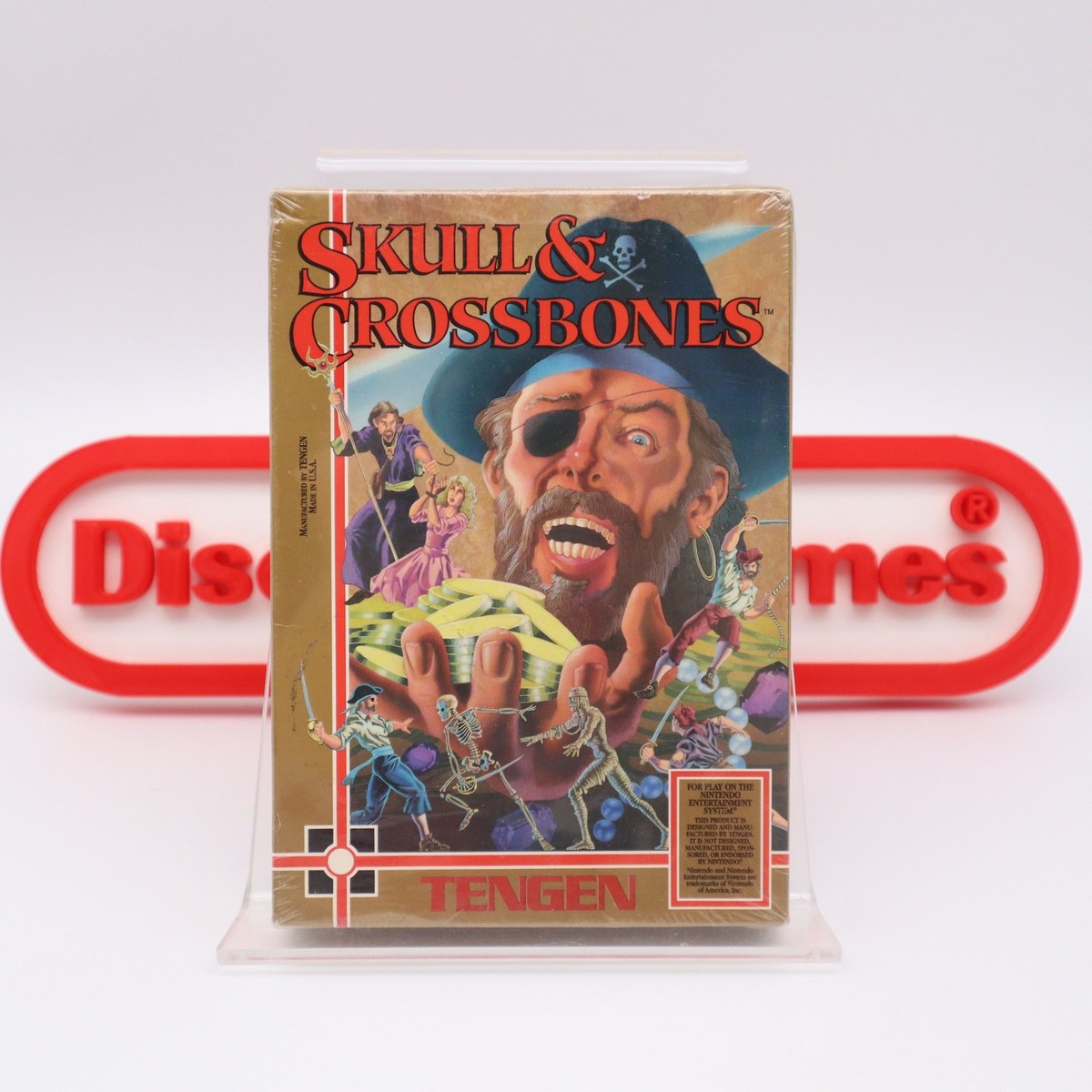 Skull & Crossbones (Nintendo Entertainment System, 1990) for sale