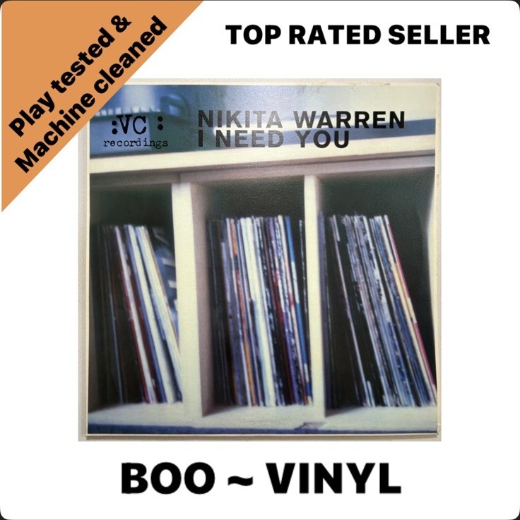 Nikita Warren - I Need You, 12"", (Vinyl) House Record EX / EX