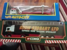 2models 59503 scania Eddie Stobart Corgi  Plus Volvo  hot Wheels  Auto City