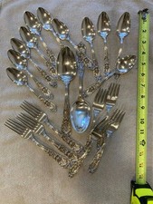 20 pc International Sterling Silver Richelieu 900 grams NOT SCRAP? free ins ship