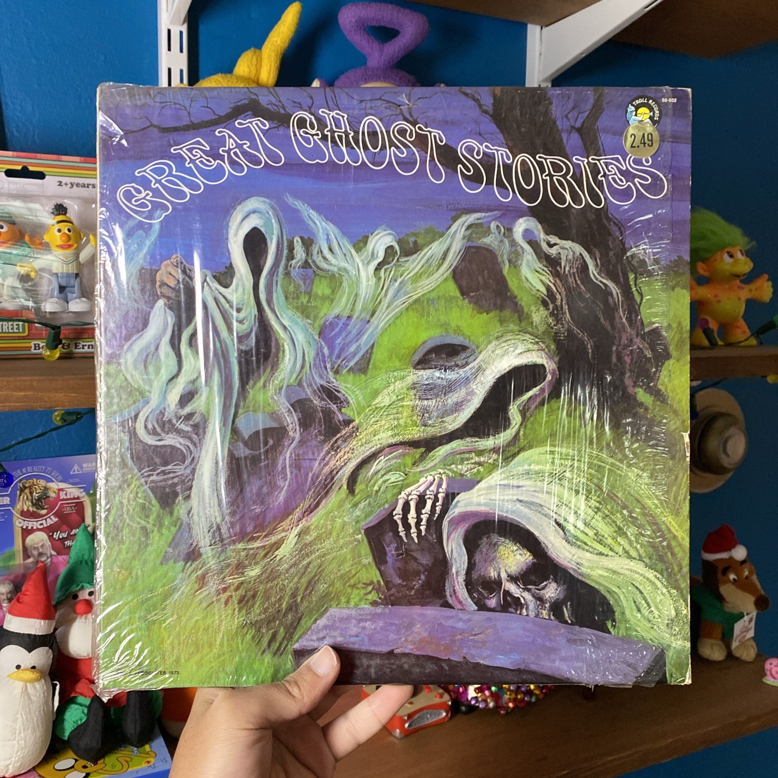 Great Ghost Stories - Cherney Berg - Vinyl LP - 1973 Troll Records USA - 50-002