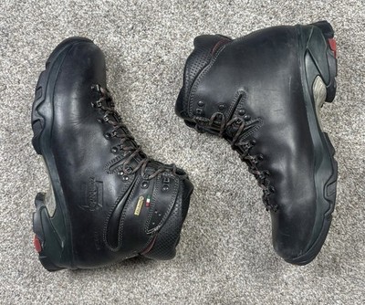 Zamberlan Vioz GTX Hiking Boots Men s Size 10H Black Red Waterproof Vibram
