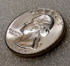🟅 UNC 1964 90% Silver Wash. 25¢ - 62-Year-Old Coin FREE SHIP