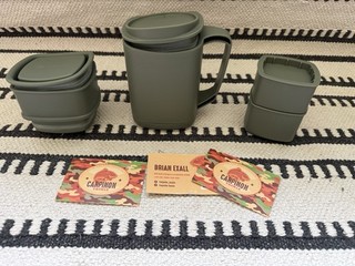 RidgeMonkey ThermoMug DLX Brew Set – Green – Brand New