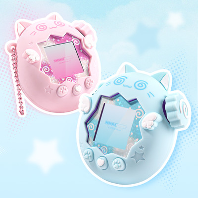 Geekshare Protective Case Compatible with Tamagotchi Paradise Shell Circle Cat