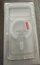 Magnetic MagSafe Case For iPhone 17 Pro Clear Shockproof Bumper Cover