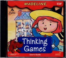 Madeline Thinking Games Pc New XP 5 and Up Critical Thinking Puzzles Spelling