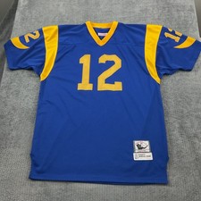 Mitchell & Ness Jersey Mens 54 Joe Namath Rams 1977 Authentic USA Made Stitched