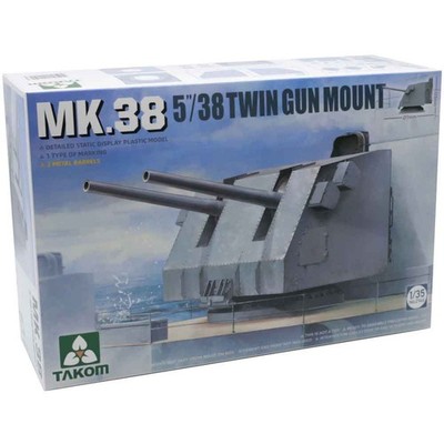 Takom 1/35 Modellbausatz MK38 Marine Flak Twin Gun