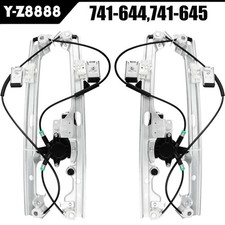 Front Left & Right Window Regulator w/ Motor ...