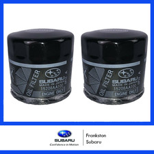 Genuine Subaru Oil Filters Forester Outback Impreza WRX EJ Engines 15208AA100 X2