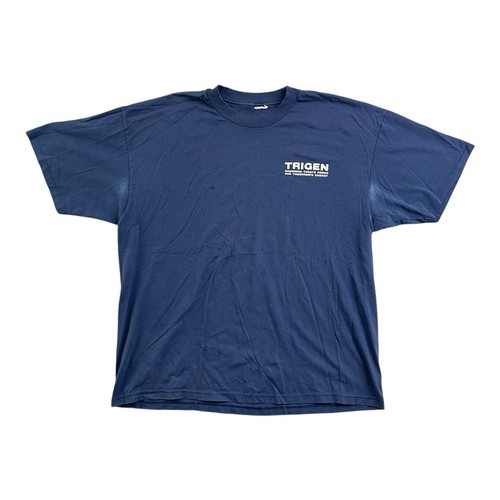 Vintage TriGen Energy Power Company Logo Graphic Tee Single Stich Original XL ⚡️ - Picture 2 of 11