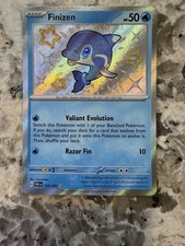 Pokemon TCG Finizen Shiny Rare Holo SV: Paldean Fates 123/091 NM