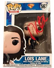 RACHEL BRONHAHAN signed (SUPER MAN) Lois Lane #563 Funko Pop BECKETT BAS BV13271