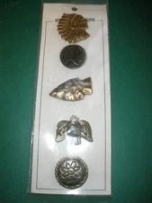 NEW Button Covers Native American Theme (P89)