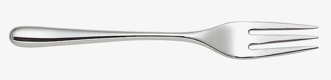 Alessi Caccia Fischbesteck 6 Messer + 6 Gabeln Edelstahl - Bild 4 von 4