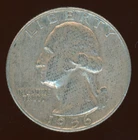 1956 D Washington Quarter KM #164  0.900 Silver 0.1808 oz Act. Silver Weight