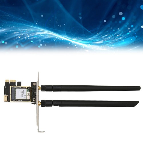 Wireless WiFi 6 PCIE Card With 2 Antenna 1800Mbps 2.4Ghz 5Ghz Support MU MIMO CB - Bild 9 von 22