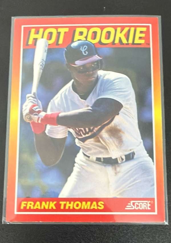 1991 Score - Hot Rookies 4 of 10 Frank Thomas Mint