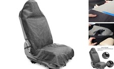 Waterproof Sweating Car Seat Cover for Post Gym Workout, Running, Grey