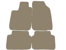 Fußmatten, Automatten für Dacia Logan limousine 2004-2014, Dunkelbeige x14 Rand