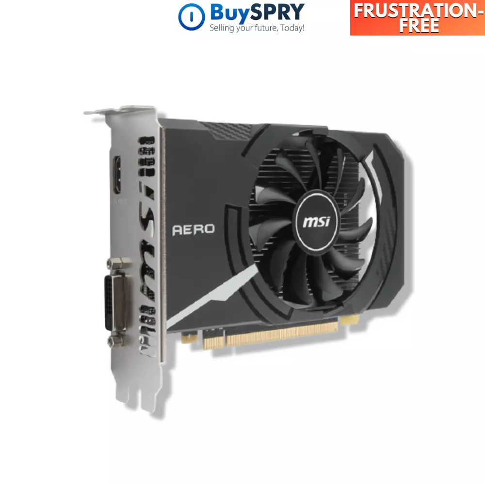 MSI NVIDIA GeForce GT 1030 AERO ITX 2G OC 2GB GDDR5 PCI-E Graphics