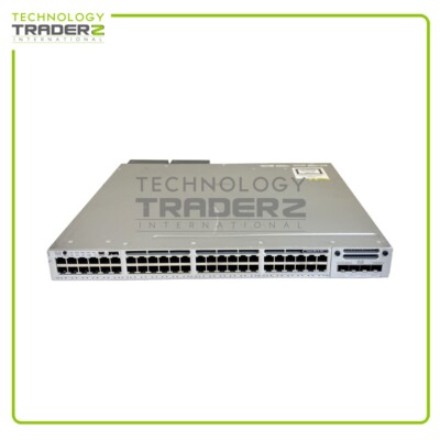 WS-C3850-48F-E V07 Cisco Catalyst 3850 48-Port PoE+ IP Switch W/ C3850-NM-4-1G