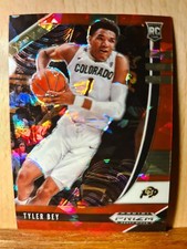 Tyler Bey #75 2020-21 Prizm Draft Picks Red Cracked Ice PRIZM Rookie A0152A