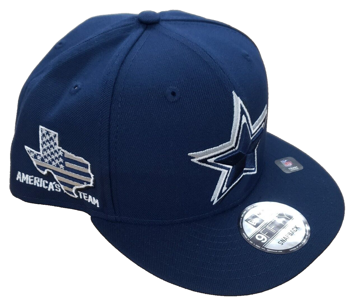 DALLAS COWBOYS NFL NEW ERA 9FIFTY SIDELINE DRAFT DAY SNAPBACK HAT