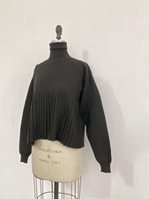 80s Vintage Patrick Kelly Pleats Knit sweater : avant garde issey dress jacket