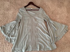 L Space Natural Kenzie Cover Up Midi Dress Small Tja04 For Sale