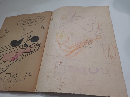 Vintage Under Dog Coloring Book Witman 1974 Old 1970's-1980's Cartoon HTF Rare - Picture 23 of 24