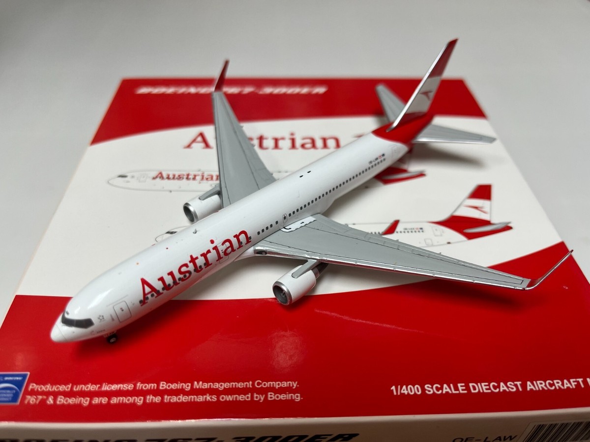 JC Wings 400 Austrian Airlines B767-300ER 