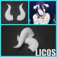 Overlord Albedo Hairpin Horns Cosplay Props Hair Clips Costume Accessories Gifts